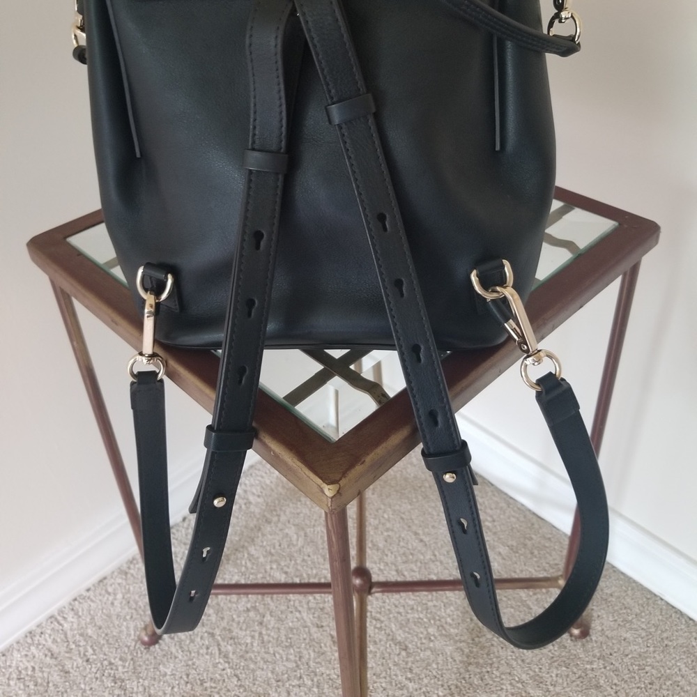 ✨SOLD✨ - Black Chloé Faye Backpack - Picture 11 of 16